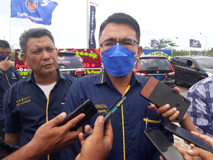 Yusrizal Bakhtiar usai pelantikan, Sabtu (19/2/2022).