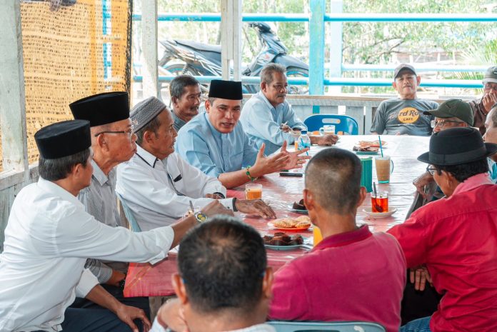 Ket Foto : Temu Dialog Tokoh Masyarakat Kecamatan Ungar bersama Sirajudin Nur