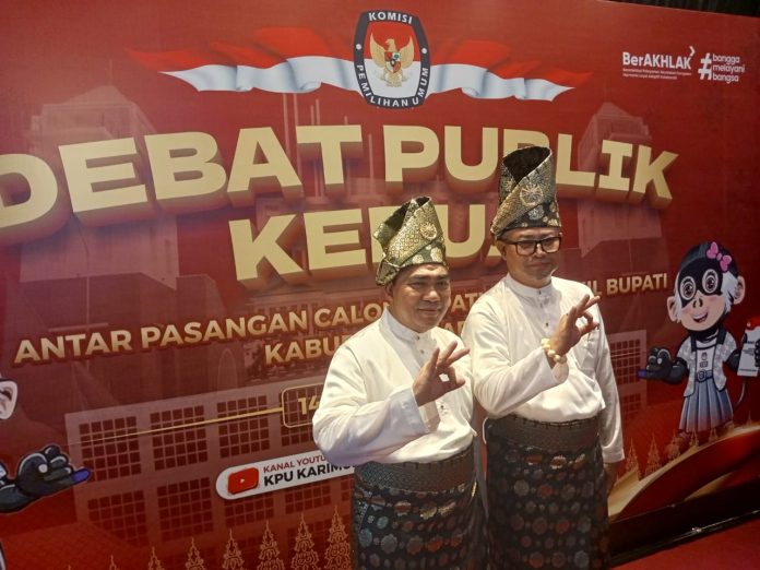 f.tengku. Paslon nomor urut 03 Bakti Lubis - Raja Bakhtiar